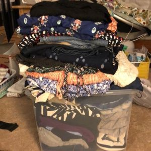 Lot of maternity clothing